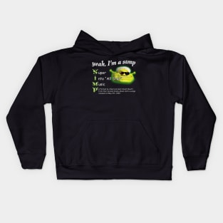 Yeah Im a SIMP Shrek Smash Mouth All Star Meme Kids Hoodie